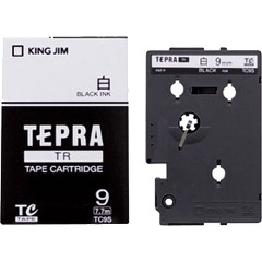 テプラTR テープカートリッジ 白ラベル 9mm TC9S(1コ入)[ラベルライター]
