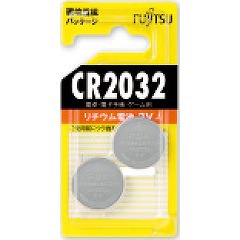 富士通 リチウム電池 CR2032C 2BN(2コ入)[電池・充電池・充電器]