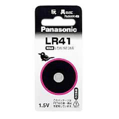 パナソニック パナソニック アルカリボタン電池 LR41P(1P)[電池・充電池・充電器]