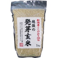 越後の発芽玄米(新潟産コシヒカリ100%)(1kg)[発芽玄米]
