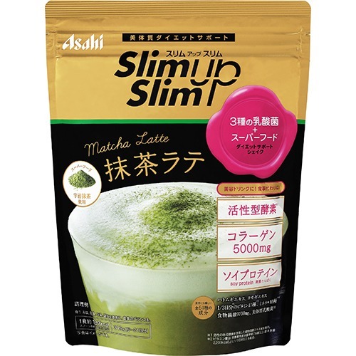 スリムアップスリム 酵素+スーパーフードシェイク 抹茶ラテ(315g)[ダイエットシェイク]