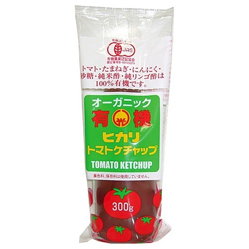光食品 有機トマトケチャップ チューブ(300g)[ケチャップ]