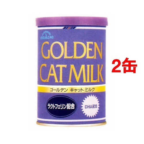 森乳サンワールド ワンラック ゴールデンキャットミルク(130g*2コセット)[猫のおやつ・サプリメント]