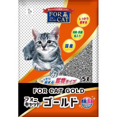 フォーキャット ゴールド(5L)[猫砂・猫トイレ用品]