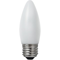 エルパ シャンデリア球形LED装飾電球 E26口金 電球色 LDC1L-G-G332(1コ入)[蛍光灯・電球]