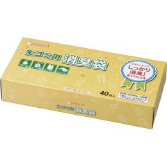 消臭袋 生ゴミ用 BOX シヨポリ-210(40枚入)[保存用バッグ ポリ袋]