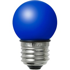 エルパ(ELPA) 防水型LED装飾電球 ミニボール球形 E26 G40 ブルー LDG1B-G-GWP252(1コ入)[蛍光灯・電球]