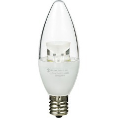 エルパ LED電球 シャンデリア球形 E17 電球色 LDC4CL-E17-G351(1コ入)[蛍光灯・電球]