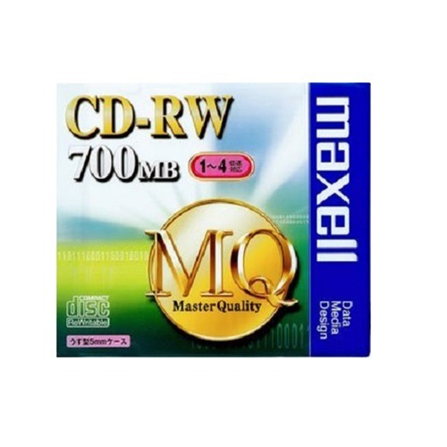 マクセル データ用CD-RW 700MB(1枚*3コセット)[CDメディア]