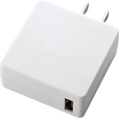 エレコム エクリア専用 USB充電器 ホワイト HCM-AC2A01WH(1コ入)[情報家電 その他]